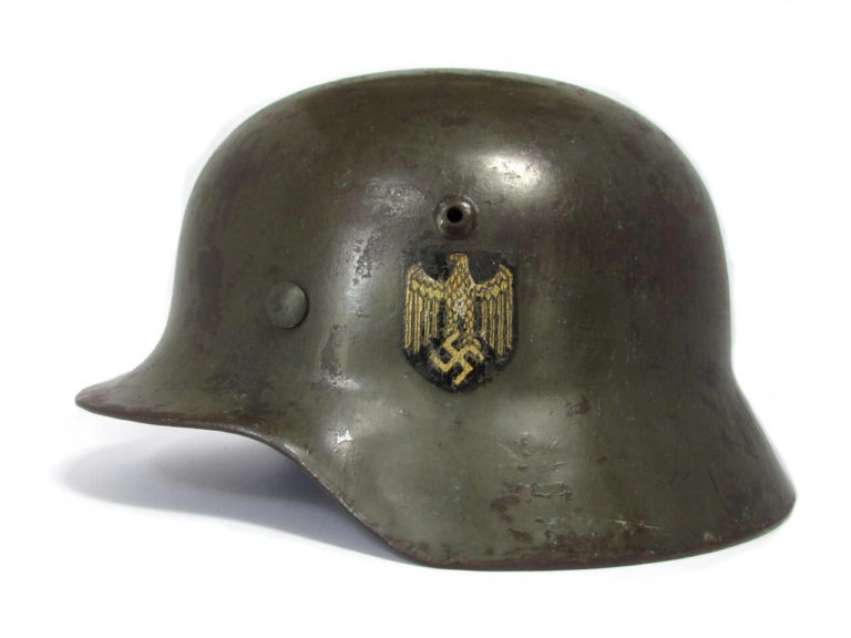 WW2 German M35 DD Wehrmacht Helmet – RJ Militaria