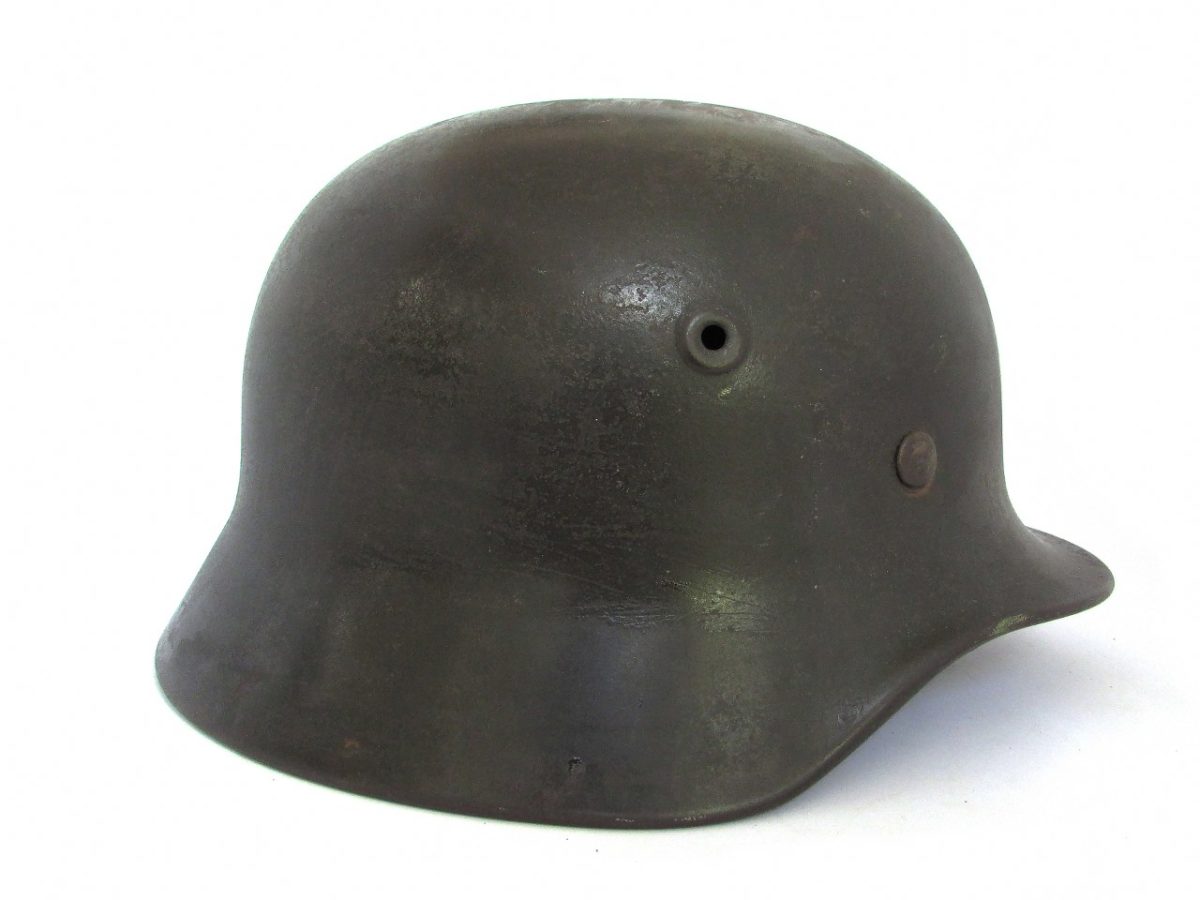 Named WW2 German M40 helmet – RJ Militaria